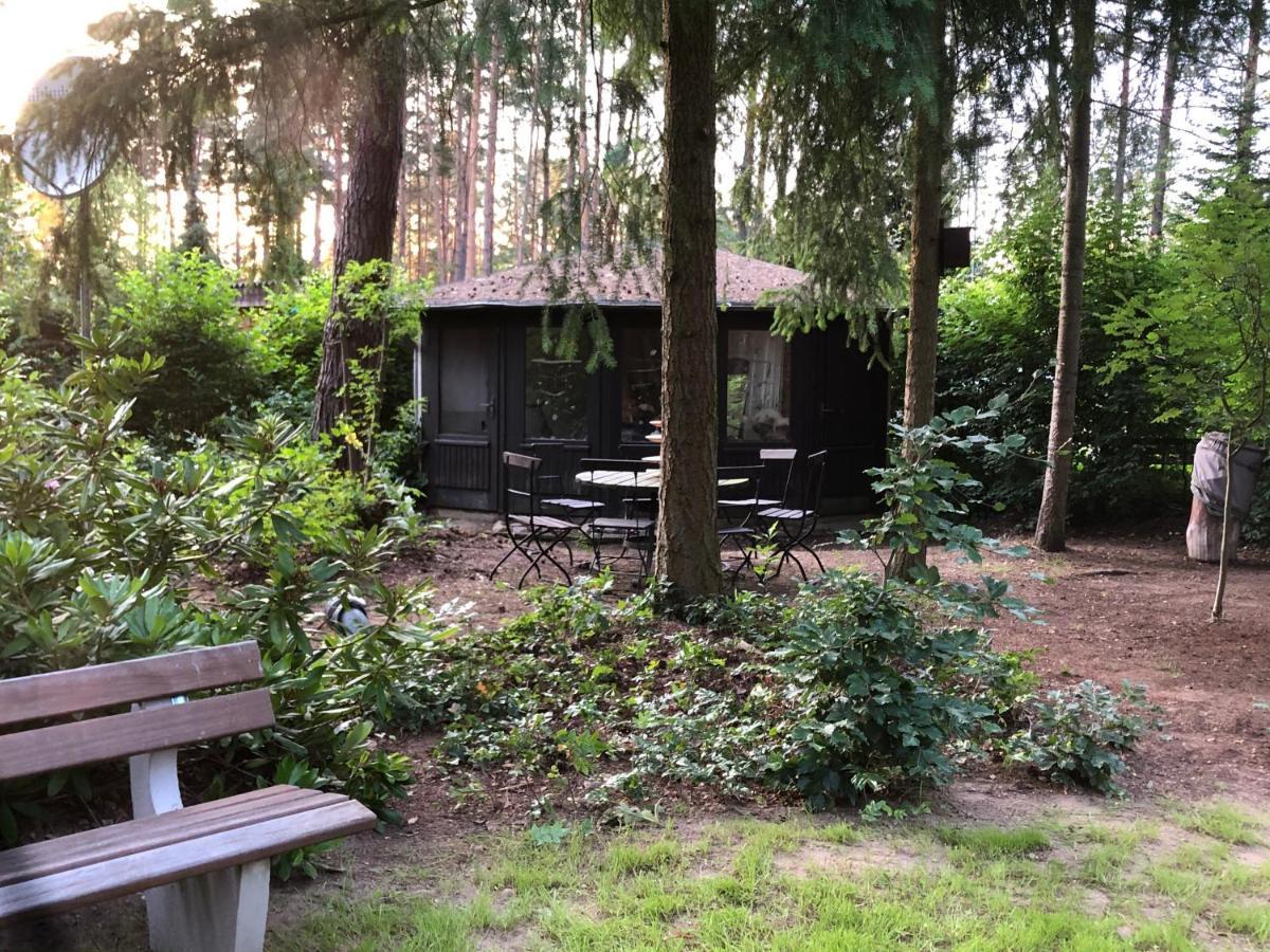 Ferienhaus Reetdach 1300Qm Privatgrundstueck Bootssteg Sauna Templin Luebbesee Uckermark Erholung Pur Seenplatte Petersdorf  Bagian luar foto