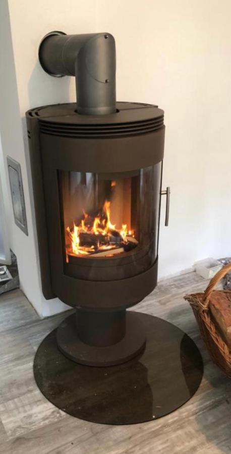 Ferienhaus Reetdach 1300Qm Privatgrundstueck Bootssteg Sauna Templin Luebbesee Uckermark Erholung Pur Seenplatte Petersdorf  Bagian luar foto