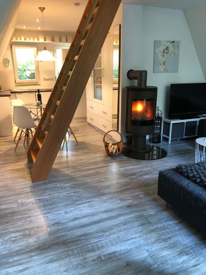 Ferienhaus Reetdach 1300Qm Privatgrundstueck Bootssteg Sauna Templin Luebbesee Uckermark Erholung Pur Seenplatte Petersdorf  Bagian luar foto